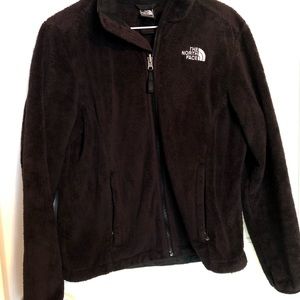 WOMEN'S NORTH FACE FLEECE JACKET SZ: S BLACK